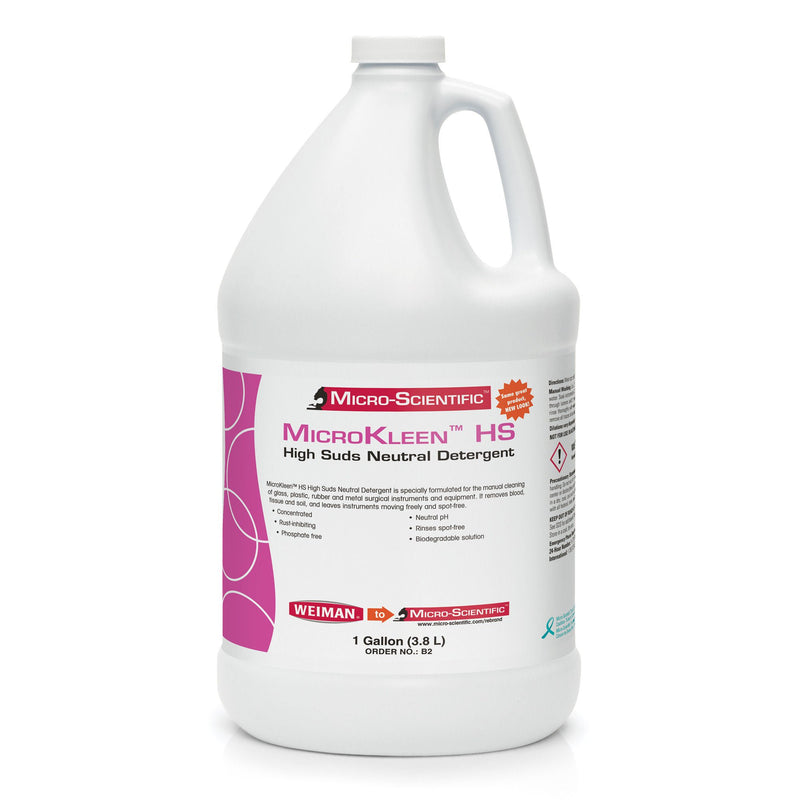MicroKleen HS Neutral Instrument Detergent (Case of 4)