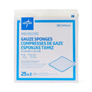 Medline Sterile Gauze Sponge, 4 x 4 Inch, 12-Ply (600/CS)