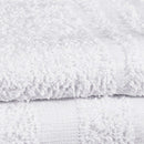 Merit Trio Cotton Washcloth, White, 12 x 12 Inch (Dozen)