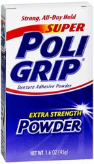 Glaxo Consumer Products Super Poligrip Denture Adhesive 