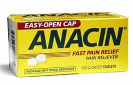 Emerson Healthcare Anacin Aspirin Pain Relief 