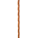 Brazos Twisted Oak Ergonomic Fitness Handcrafted Walking Stick, 48-Inch, Tan (Each)