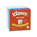 Kimberly Clark Facial Tissue Kleenex Anti-Viral White 8-1/5 X 8-1/5 Inch 55 Count (1485/CS) 