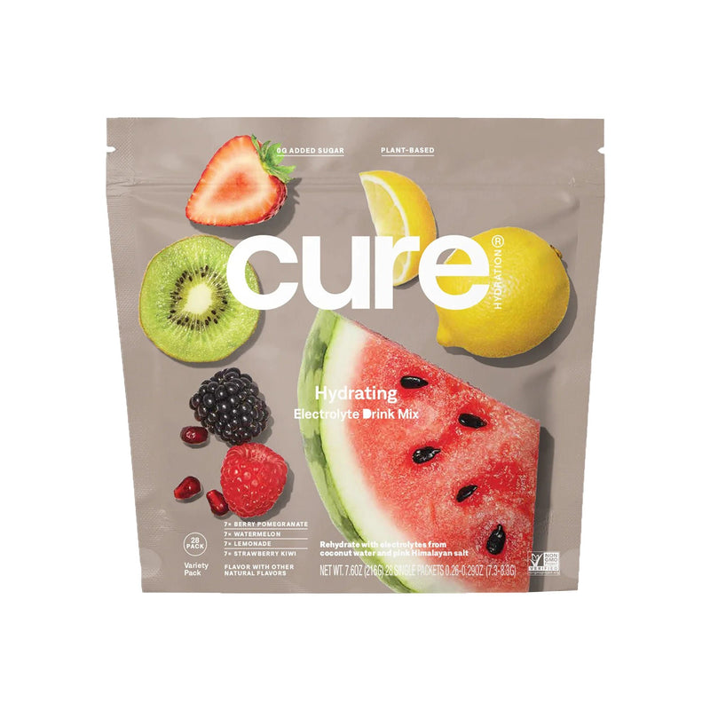 Oral Electrolyte Solution Cure Berry Pomegranate / Watermelon / Lemonade / Strawberry Kiwi (Case of 336)