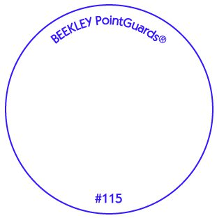 Beekley Medical Radiology Skin Marker PointGuards Circle (100/BX) 