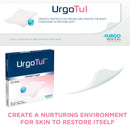 UrgoTul Impregnated Contact Layer Dressing, 4 x 5 Inch (Box of 10)