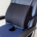 Mabis Healthcare DMI Lumbar Seat Cushion, Black, 14 x 13 x 3 in. 