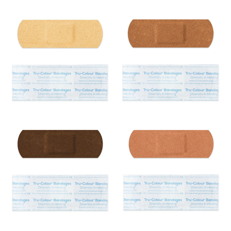 TruColour Beige / Olive / Brown / Dark Brown Adhesive Strip, 1 x 3 Inch (100/BX)