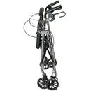 McKesson Folding Aluminum Four-Wheel Rollator, Silver (Each)