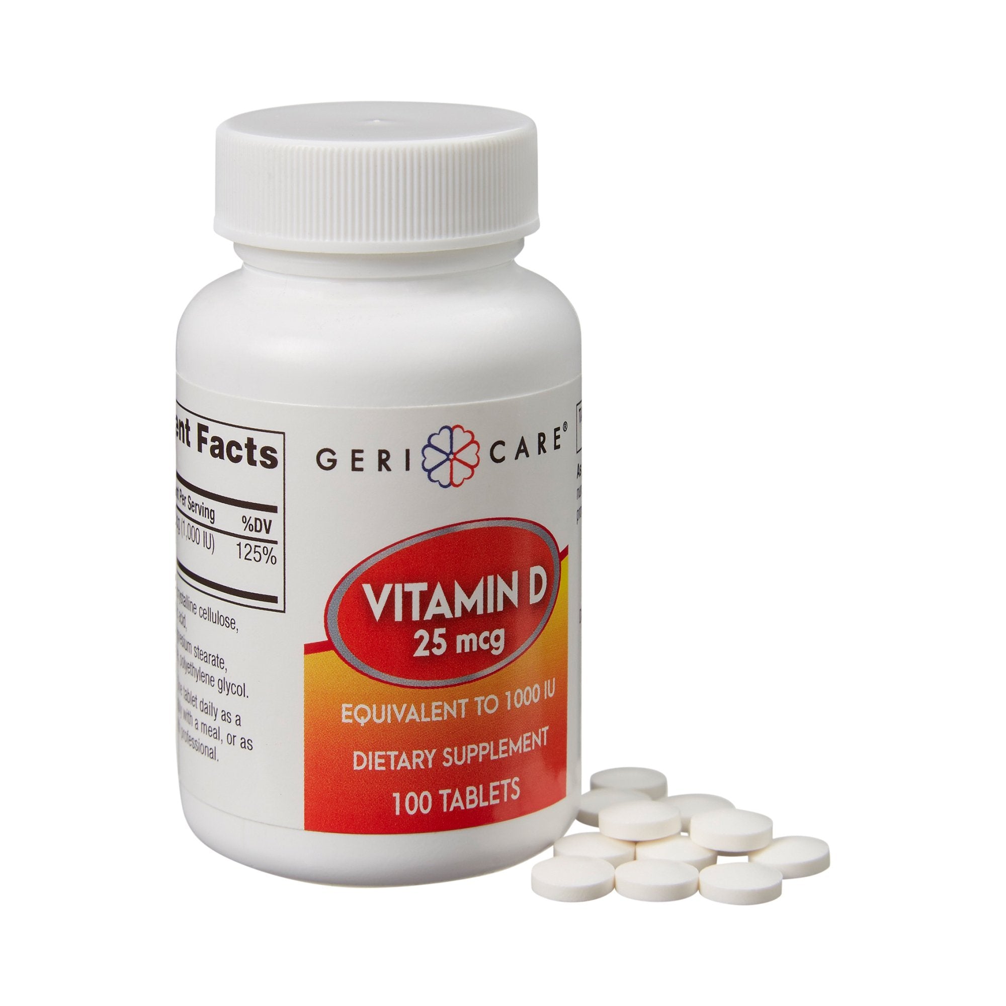 Geri-Care Geri-Care Vitamin D-3 Supplement (12/CS)