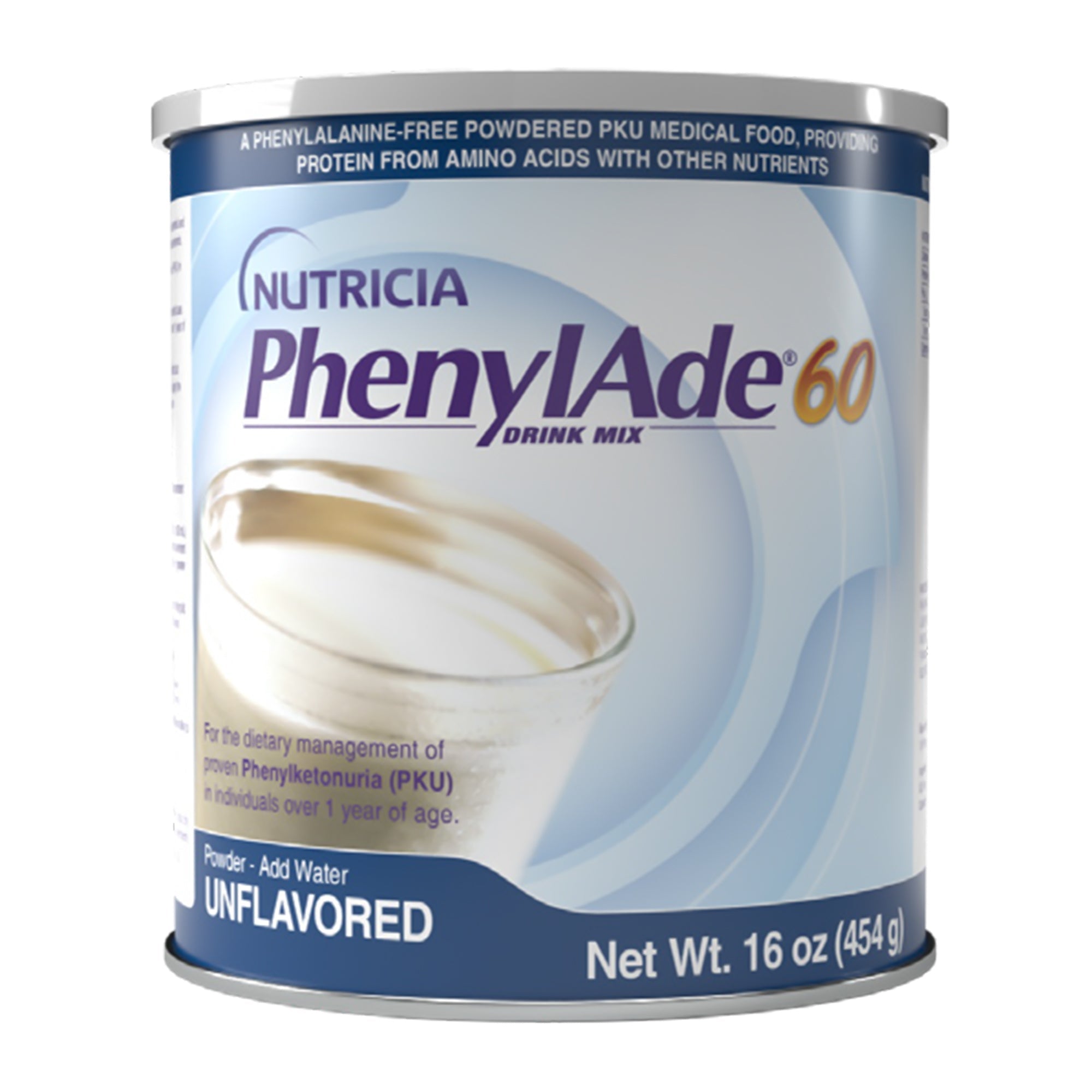 Nutricia North America Oral Supplement PhenylAde60 Unflavored Powder 16 oz. / 454 Gram Canister (6/CS) 