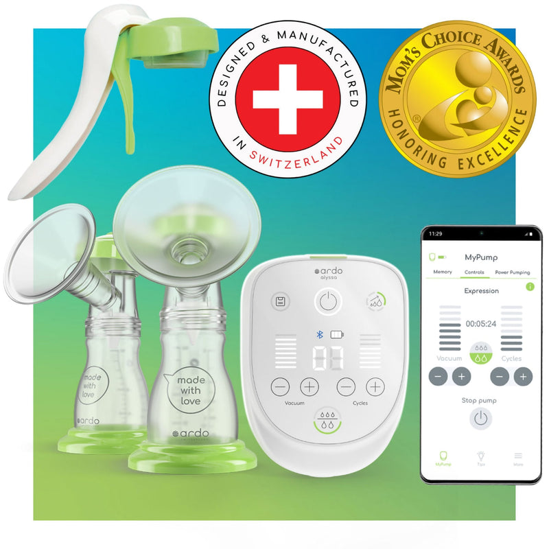 Ardo Medical Inc Double Electric Breast Pump with Manual Pump Handle Ardo Alyssa (4/BX) 