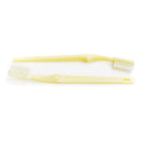McKesson Toothbrush, Ivory, Medium, Curved Handle (144/BX) 