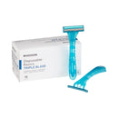 McKesson Triple Blade Disposable Razors (Case of 500)