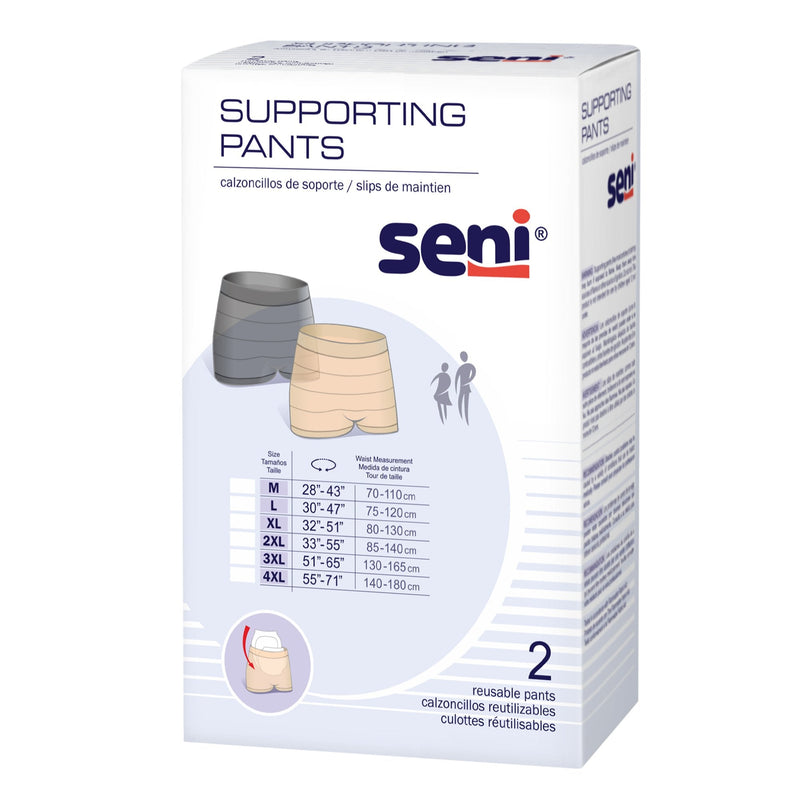 Seni Pull On Boxer Style Knit Pant, 3X-Large, Unisex (16/CS)