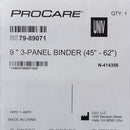 DJO ProCare 3-Panel Abdominal Support, One Size Fits 45 – 62 Inch Waists 