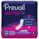 First Quality Products LLC Prevail Daily Pads Ultimate Bladder Control Pad, 16-Inch Length (132/CS) 