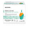 McKesson Pressure Activated Safety Lancets, 21 Gauge, Green (Case of 2000)