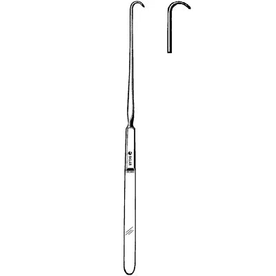 Sklar Emmett Fistula Hook - 9", Large Curved (Style