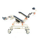 Performance Health Specialty Commode / Shower Chair Removable Arms Aluminum Frame With Backrest 18 Inch Seat Width 350 lbs. Weight Capacity 