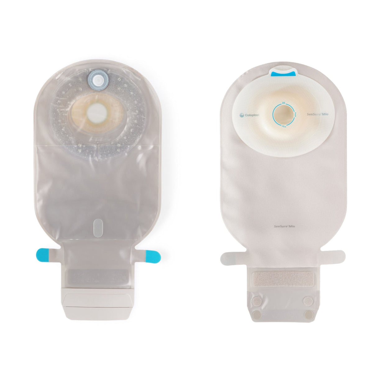 SenSura Mio Convex Light 1-Piece Transparent Ostomy Pouch, 25 mm Stoma (Box of 10)