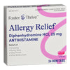 Foster & Thrive Allergy Relief Diphenhydramine HCl 25 mg Minitabs (Box of 24)