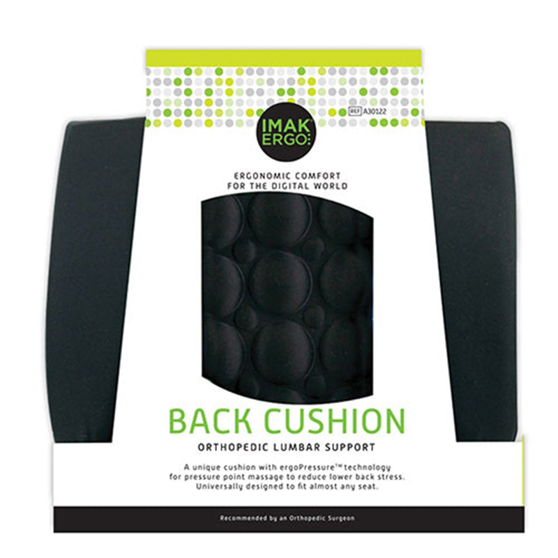 Brownmed IMAK Foam Ergo Lumbar Cushion, 13.5 x 4 x 13.8 Inch 