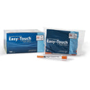 MHC Medical EasyTouch 1 mL Insulin Syringe with Needle, 30 Gauge, 5/16 Inch Needle Length (500/CS) 