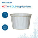 McKesson White Paper Soufflé Cup, 3.5-ounce Capacity (Case of 5000)