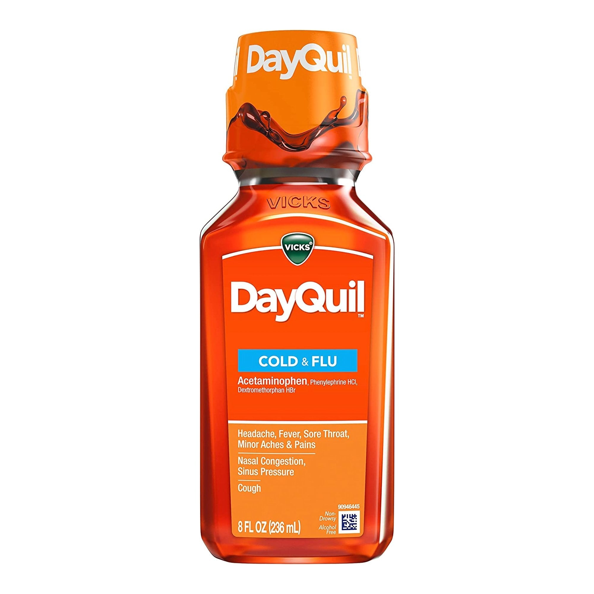 Procter & Gamble Vicks DayQuil Cold & Flu Liquid 