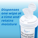 The Pharma-C Company Isopropyl Alcohol Antiseptic Skin Wipe (Case of 1050)
