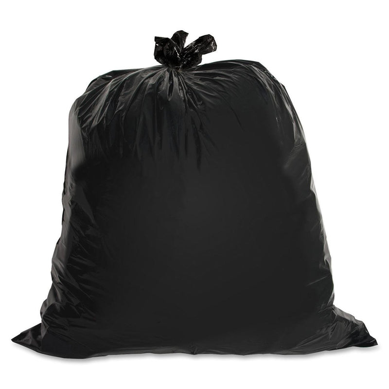 Trash Bag Inteplast 0.65 mil 30 X 36 Inch Black Star Seal Bottom Coreless Roll (Case of 250)
