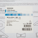 McKesson Single Layer Sterilization Wrap, 30 x 30 Inch (Case of 500)