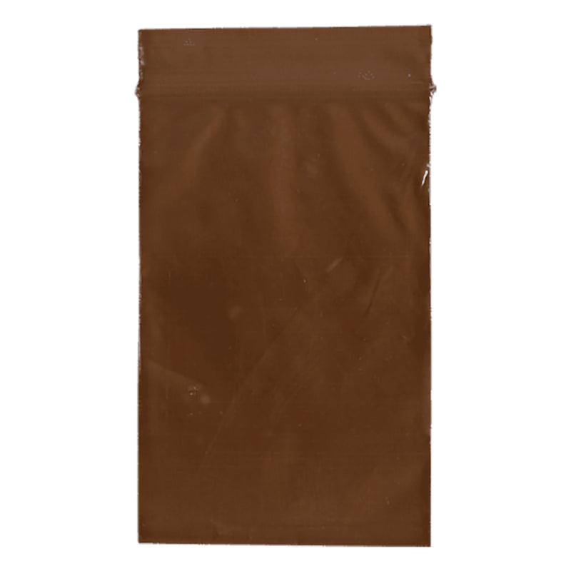 ASP Global LLC Reclosable UV Protection Bag 2-1/2 X 9 Inch Plastic Amber Zipper Closure (1000/CS) 