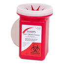 Sharps Recovery System Mailback Sharps Collector, 1 Quart, 4½ x 4½ x 7 Inch (Each)