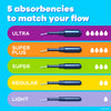 Tampax Pearl Tampons Light/Regular/Super Absorbency Unscented 