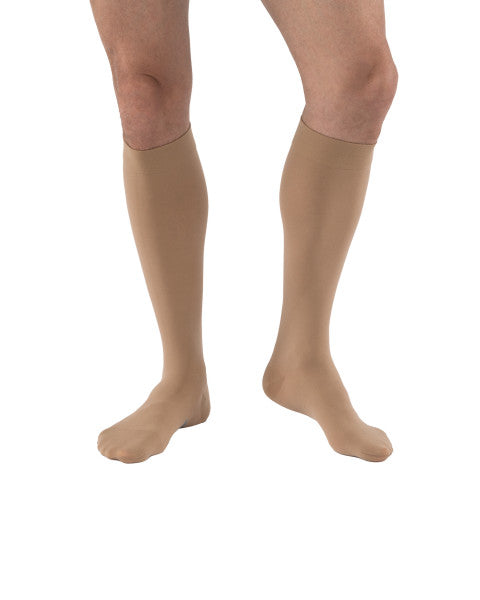 SOCKS JOINT RELIEF KNEE HIGH20-30MMHG CLOSE TOE BEIGE XL