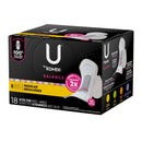 Kimberly Clark U by Kotex Balance Ultra Thin Charcoal Pads with Wings, Regular (108/CS) 