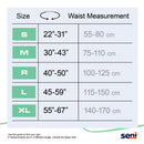 Seni Super Plus Overnight Heavy Absorbency Incontinence Brief, Extra Large (25/PK)