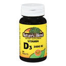Nature's Blend Vitamin D-3 Supplement (Bottle of 100)