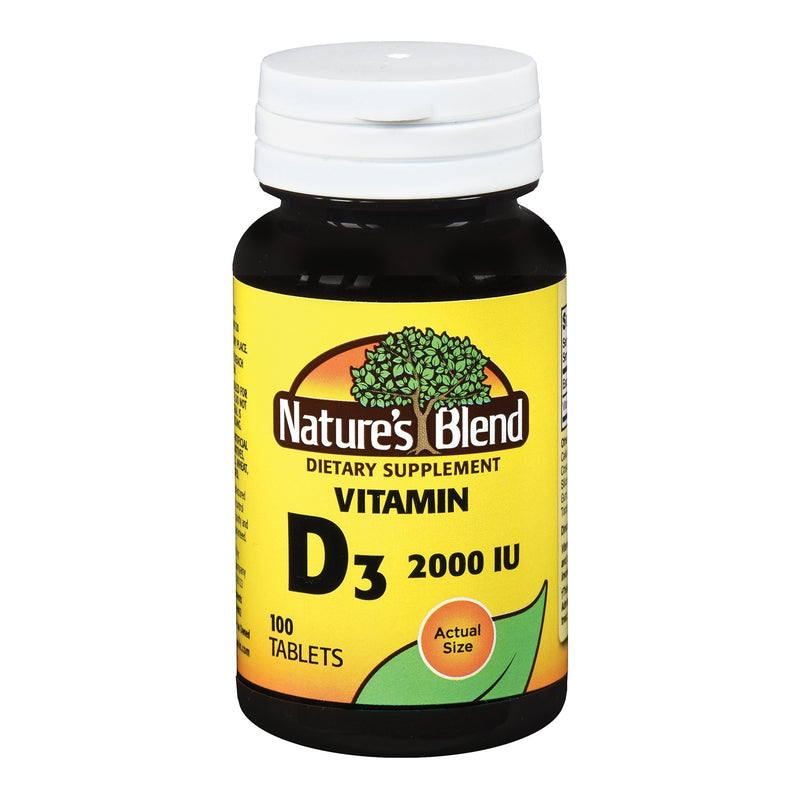 Nature's Blend Vitamin D-3 Supplement (Bottle of 100)