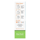 Blood Glucose Meter Easy Touch 5 Second Results Stores up to 300 Result No Coding Required (Case of 6)