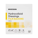 McKesson Brand McKesson Hydrocolloid Dressing, 4 x 4 Inch (200/CS) 