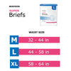 McKesson Super Moderate Absorbency Incontinence Briefs, Medium (Case of 96)