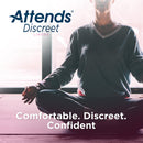 Attends Discreet Liners Bladder Control Pad, 6-Inch Length (Case of 672)