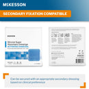 Super Absorbent Charcoal Dressing McKesson Square 6 X 6 Inch Without Border Sterile (Case of 200)