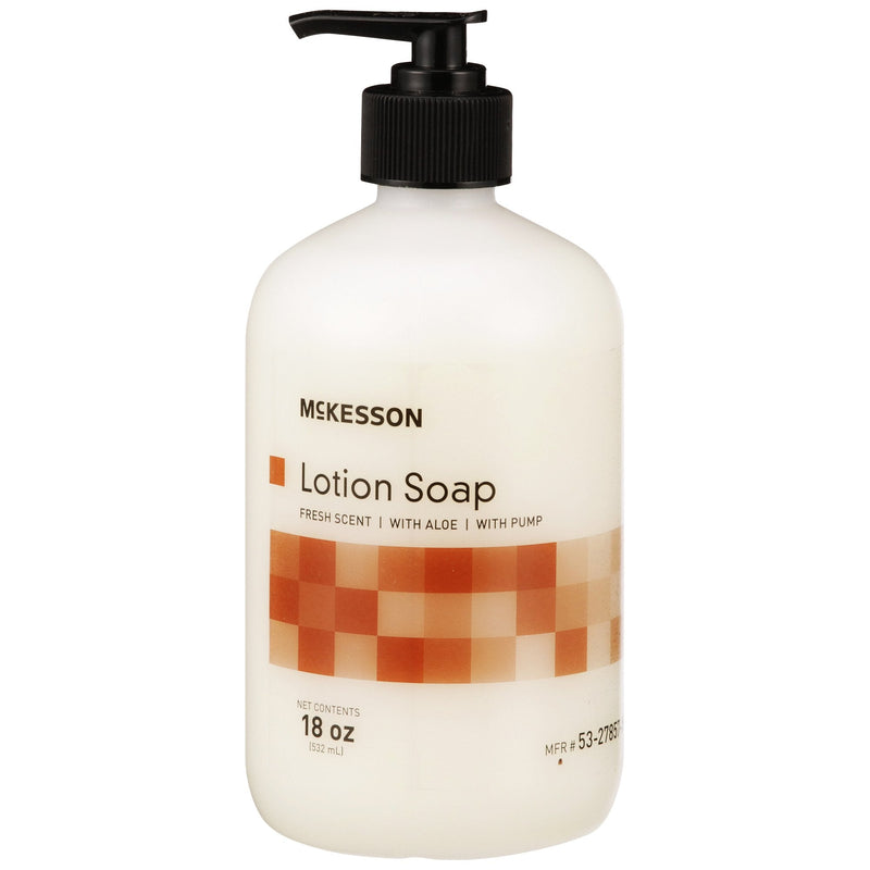 McKesson Brand McKesson Lotion Soap, Fresh Scent, 18 oz. Pump Bottle (12/CS) 
