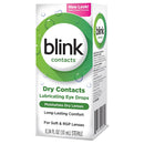blink Contacts Lubricating Eye Drops, 10-mL Bottle