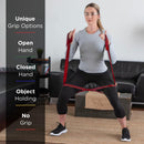 Exercise Resistance Band with Loops TheraBand CLX Consecutive Loops Red 4 Inch X 5 Foot Medium Resistance (Each)