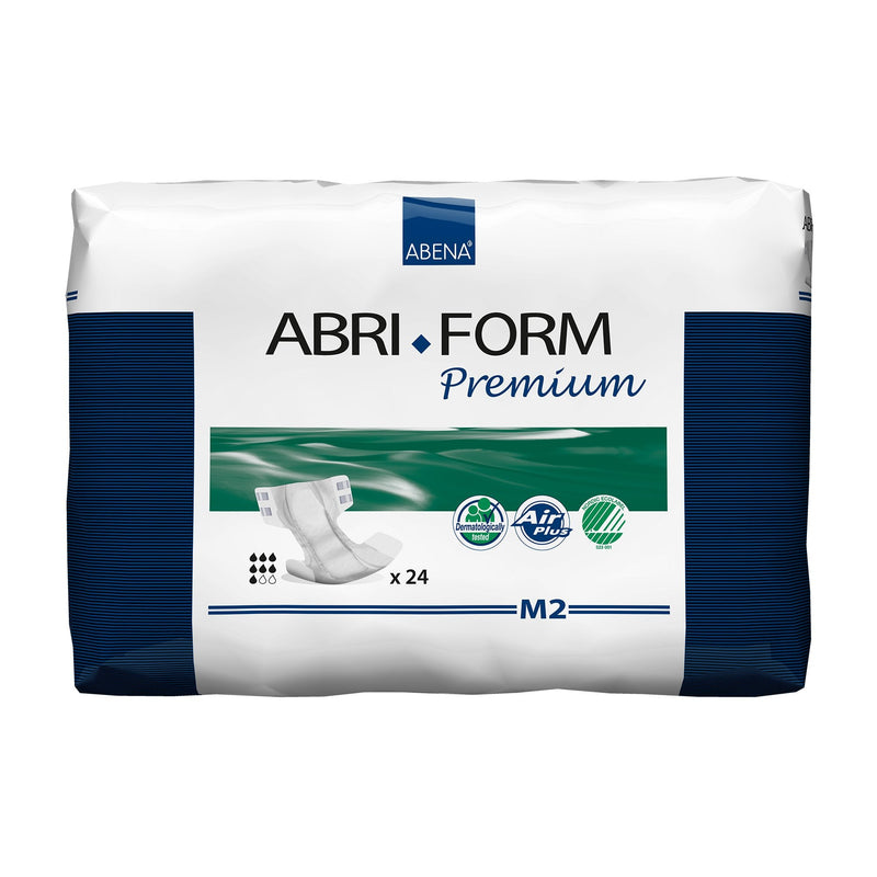 Abena North America Abri-Form Premium M2 Incontinence Brief, Medium (96/CS) 